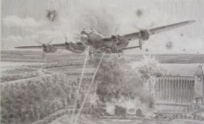 'Primary Target'  limited edition print signed Ray Grayston and Philip E West 30/50 approx. 56cm x