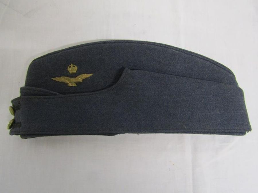 RAF Officers peaked service dress cap - Battersby London - hand written name J.H Younger, Field - Image 5 of 15