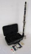 Yamaha 250 clarinet in a Yamaha hard carry case