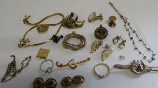 Selection of costume jewellery