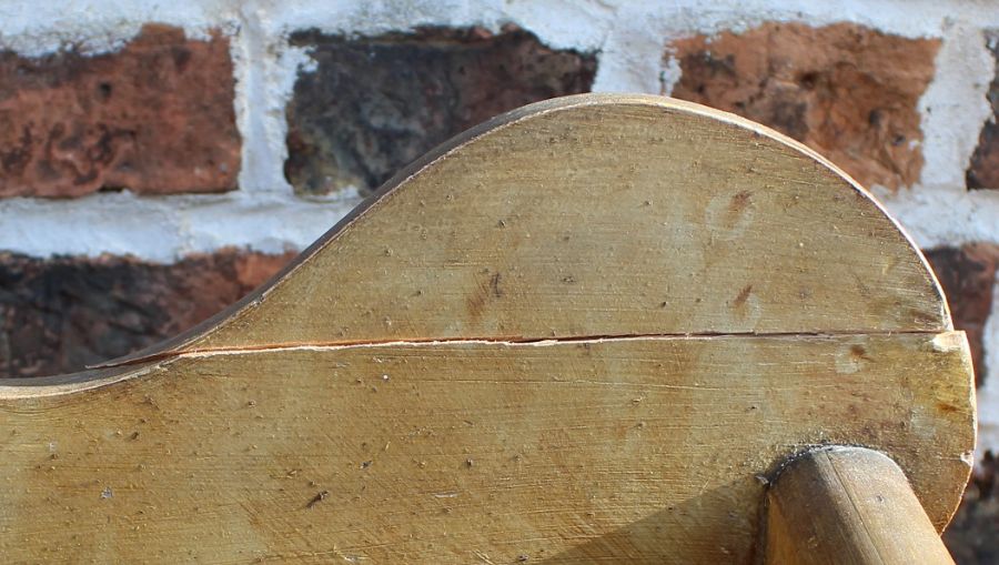 Victorian pine chest of drawers (damage to back rail) 86cm wide x 98cm high x 47cm deep - Image 2 of 2