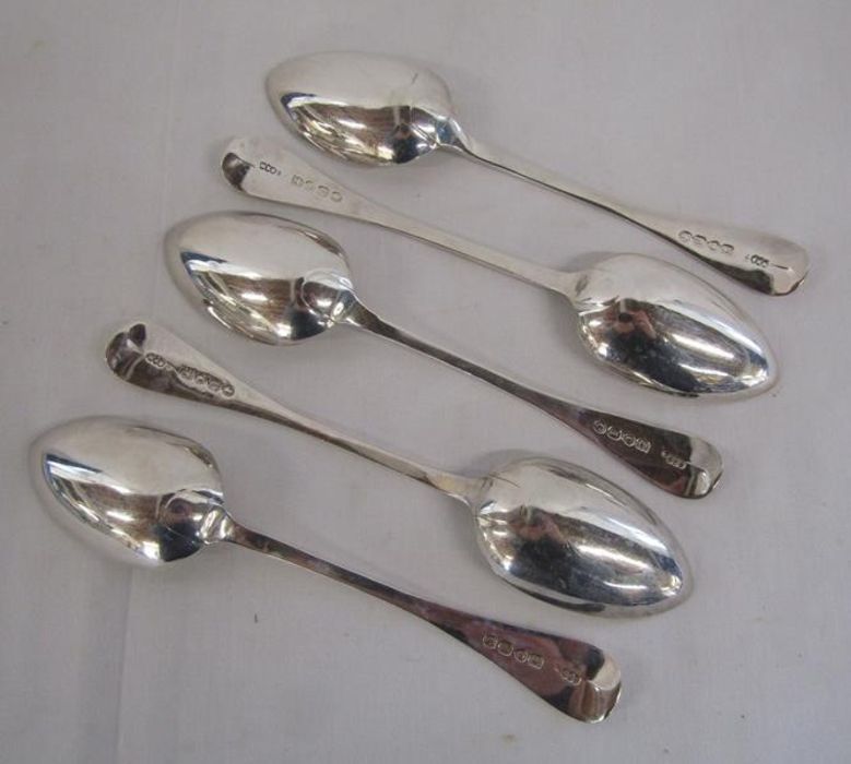 Victorian London 1856 silver spoons - total weight 6.18ozt - Image 2 of 3