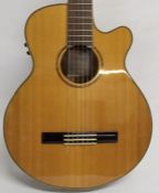 Tanglewood electro acoustic classical guitar, model TRC-CE