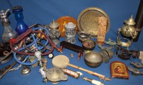 Various collectables & shisha pipes