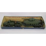 Dinky supertoys gift set No 698 Tank Transporter with tank