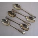 W S Savage & Co Sheffield 1915 silver teaspoons - total weight 2.08ozt