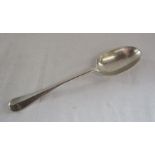 Silver tablespoon retailed by Harrods Ltd, Richard Woodman Burbridge London 1926 - total weight 2.