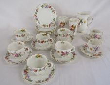 Royal Crown Derby 'Derby Posies' cups, saucers, coffee cans, vases etc