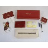 St Dupont classic fountain pen with 18ct gold nib