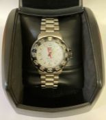 Tag Heuer Formula 1 Professional 200m gents wristwatch with two size steel strap & box approx.