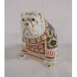 Royal Crown Derby 'British Bulldog' paperweight