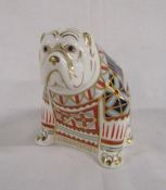 Royal Crown Derby 'British Bulldog' paperweight