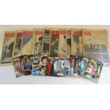 Collection of 1978-1982 NME and Musical Express paper magazines and Thunderbirds FAB fanzine