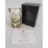 Royal Crown Derby endangered species 'Queensland Koala' limited edition 896/1000 paperweight