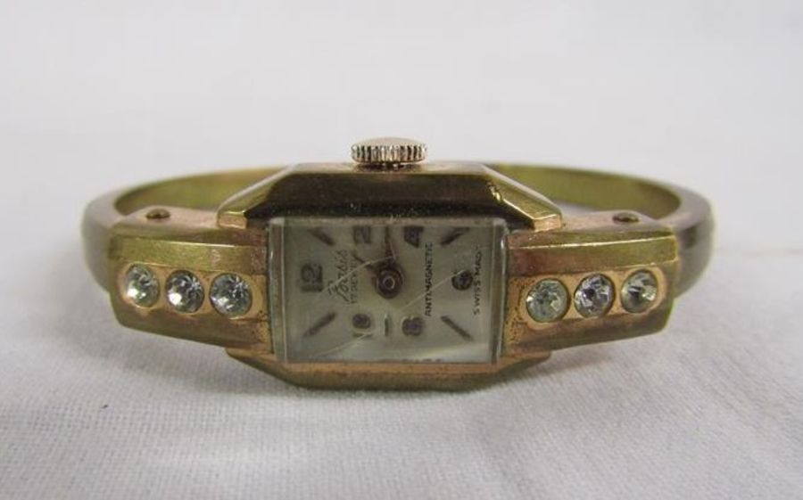 Boxed Rotary ladies watch with date aperture, leather strapped Rotary watch, Parmex watch and a - Image 10 of 18