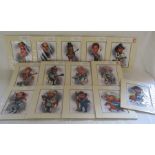 Collection of Don Howard mounted prints of American singers all with certificate of authenticity