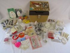 Collection of cake decorating tools and accessories - moulds, smoothers, presses etc