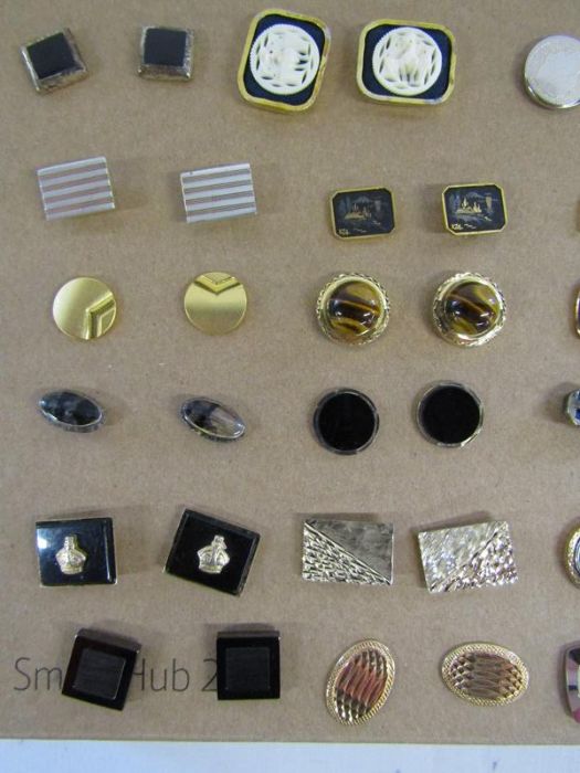 Large collection of cufflinks - Image 2 of 4