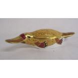 Royal Crown Derby Signature Edition Duck-Billed Platypus paperweight