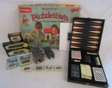 Playskool Richard Scarry's puzzletown Mayor Fox's Town Centre and Graham Farish and other N gauge
