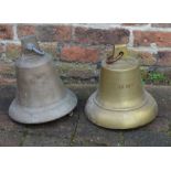 2 large bells, one embossed SS Jopie