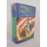 Harry Potter and the Half Blood Prince first edition (ex Lincolnshire Library withdrawn for sale)