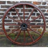 Vintage wooden cartwheel Dia 90cm