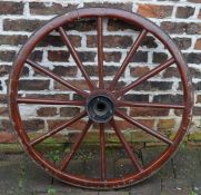 Vintage wooden cartwheel Dia 90cm