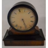 Small French mantel clock by VAP (Victor-Athanase Pierret) Ht 22.5cm W 22.5cm