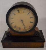 Small French mantel clock by VAP (Victor-Athanase Pierret) Ht 22.5cm W 22.5cm