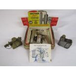 Boxed British made Valtock Major automatic blow lamp, Barthel mini torch and one unmarked