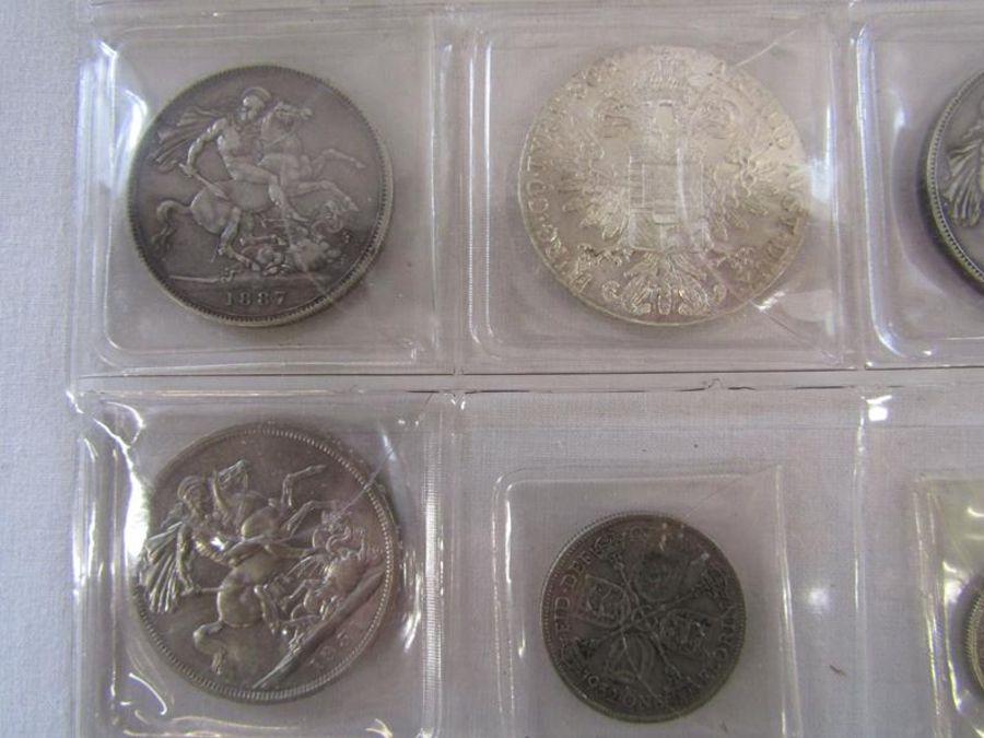 Collection of Queen Victoria and King George V and III coins includes 1893 one shilling, 1826 - Image 4 of 33