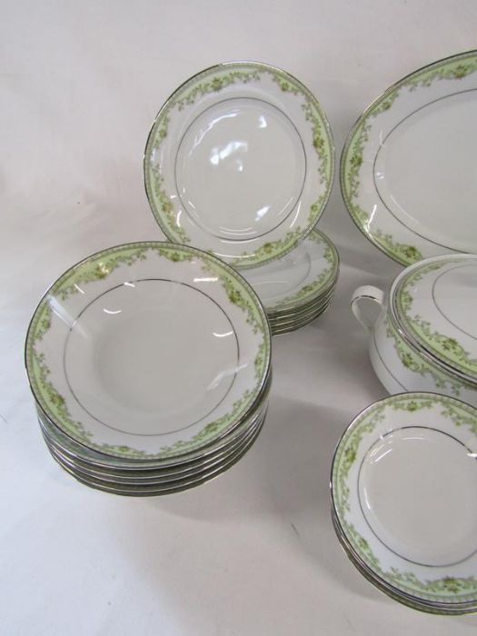 Noritake Raleigh plates, bowls, serving plate, tureen, sauce boat etc - Image 2 of 4