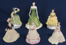 3 Royal Doulton "Pretty Ladies" figurines:- Buttercup, Happy Birthday 2007 & Coralie and 3