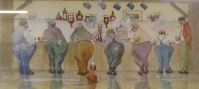 'The Magnificent Seven' Des Brophy limited edition signed print 289/295 with certificate of