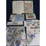 20th century album of World stamps, First Day Covers & loose stamps