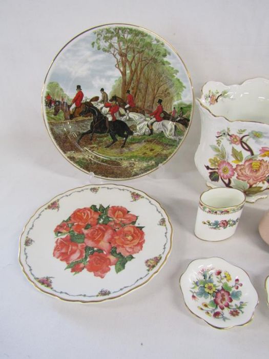 Collection of ceramics includes Royal Albert 'Elizabeth of Glamis' plate, Alfred Meakin, Elizabethan - Image 2 of 3