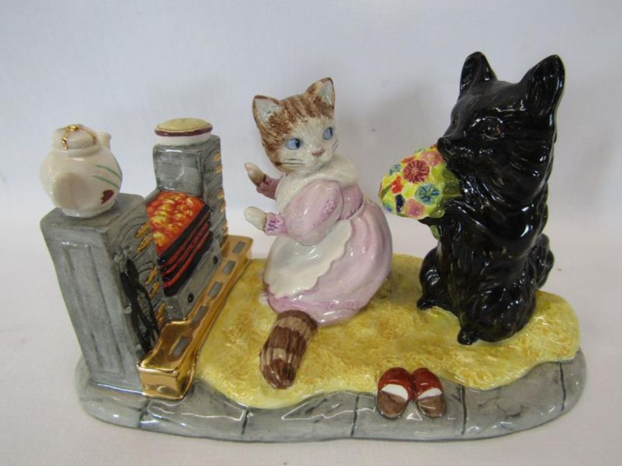 Beswick Beatrix Potter Duchess & Ribby Millennium tableau 266 / 1500 with box & certificate - Image 2 of 6