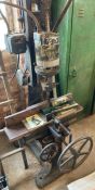 Thomas W Ward 3 phase pillar morticing machine (at a property outside Louth, viewing and collection,