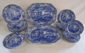 Copeland Spode old and new plates includes 2 serving plates and a bowl