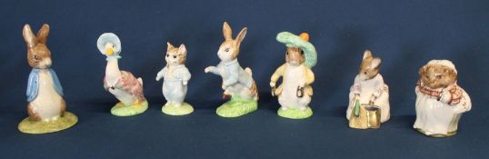 Beswick Beatrix Potter special gold edition Sweet Peter Rabbit 352 / 2950 (boxed with certificate) &