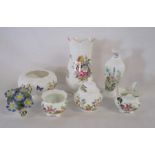 Aynsley collectables to include Cottage Garden, Howard Sprays, Wild Tudor, October Daisy and
