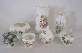 Aynsley collectables to include Cottage Garden, Howard Sprays, Wild Tudor, October Daisy and