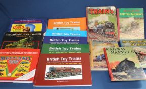Selection of books on model railways 1920s - 1970s, Hornby Dublo & Hornby O gauge, History of