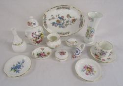 Collection of decorative China to include Royal Albert, Wedgwood, Hammersley, Royal Crown Derby '