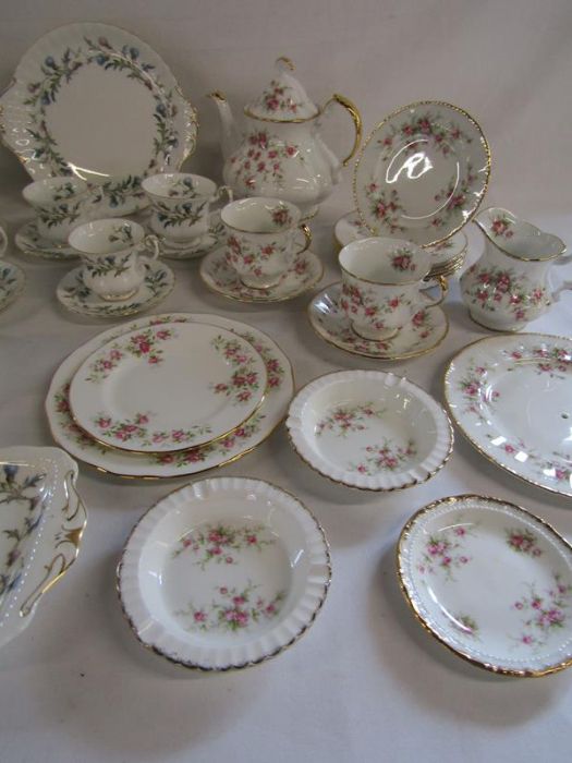 Collection of Royal Albert 'Brigadoon' includes coffee set and cake plate also Duchess 'June - Image 4 of 7