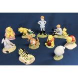 Full set Royal Doulton Winnie the Pooh 70th Anniversary backstamp edition : Winnie the Pooh in the