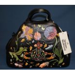 Vivienne Westwood Dolly embroidered black Yasmine handbag - unused, with original shop tag & dust