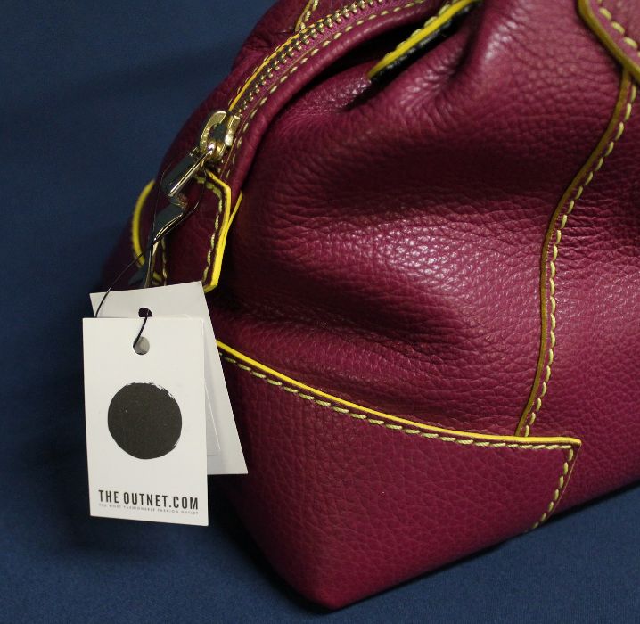 Vivienne Westwood pink leather handbag - unused, with original shop tag & dust bag, dimensions: 29cm - Image 2 of 2