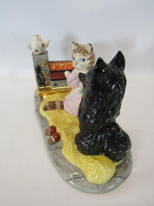 Beswick Beatrix Potter Duchess & Ribby Millennium tableau 266 / 1500 with box & certificate - Image 3 of 6